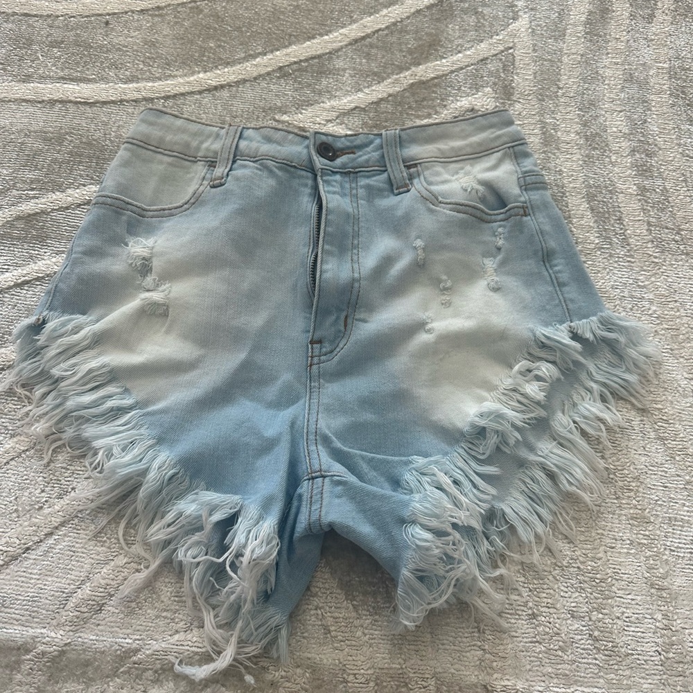 Then in short brand new, super cute and are elastic like leggings.